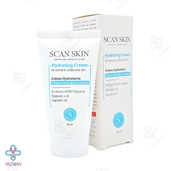 کرم آبرسان پوست نرمال و مختلط اسکن اسکین - 50 میلی لیتر