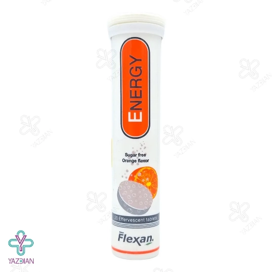 قرص جوشان انرژی زا فیشر فلکسان - 20 عددی