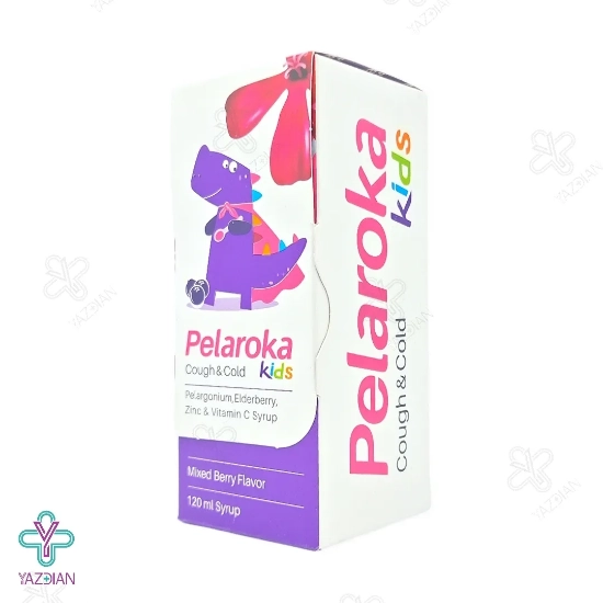 شربت سرما خوردگی و ضد سرفه کودکان پلاروکا کیدز فاران شیمی - 120 میلی لیتر	