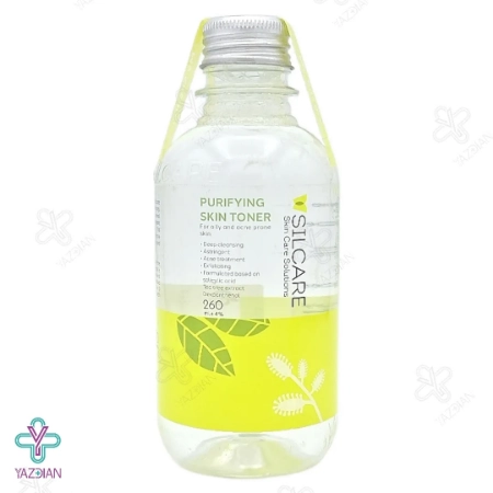 تونر پاک کننده پوست چرب و مستعد آکنه سیلکر -260 میلی لیتر	