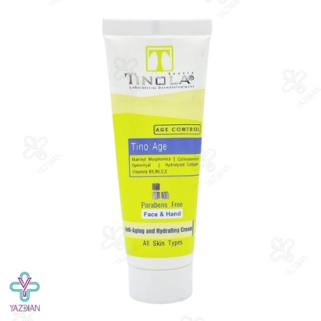 کرم ضد چروک و سفت کننده صورت و گردن تینولا - 40 میلی لیتر	