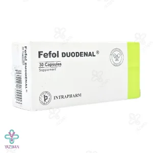 کپسول آهن فیفول دئودنال اینترافارم - 30 عددی	