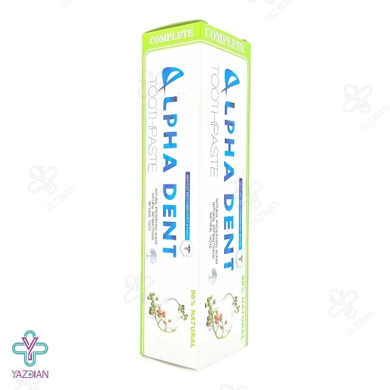 خمیر دندان طبیعی کامل آلفا دنت - 75 میلی لیتر	