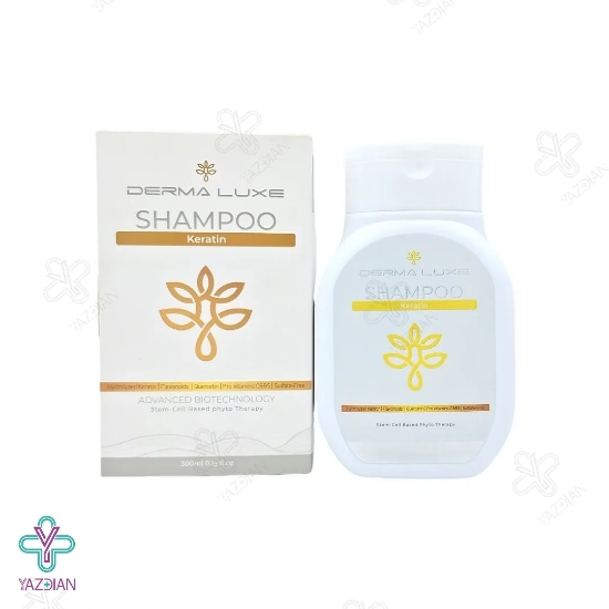 شامپو کراتین فاقد سولفات درمالوکس - 300 میلی لیتر	