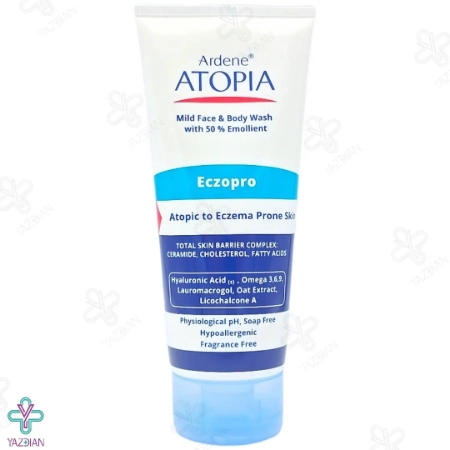 لوسیون شوینده بسیار ملایم حاوی 50 درصد روغن نرم کننده آتوپیا آردن - 200 گرم