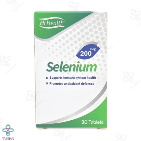 قرص سلنیوم 200 میکروگرم های هلث - 30 عددی	