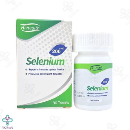 قرص سلنیوم 200 میکروگرم های هلث - 30 عددی	