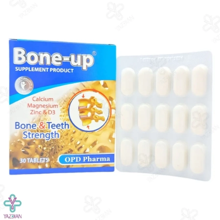 قرص کلسیم منیزیم زینک بن آپ او پی دی فارما - 30 عددی	