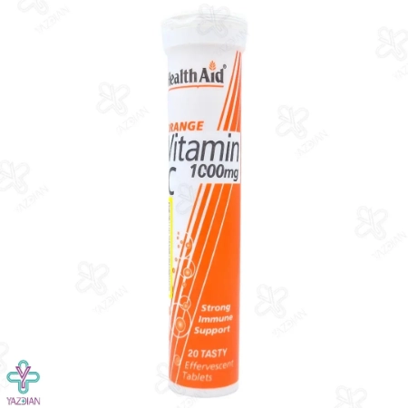 قرص جوشان ویتامین ث 1000 هلث اید - 20 عددی	
