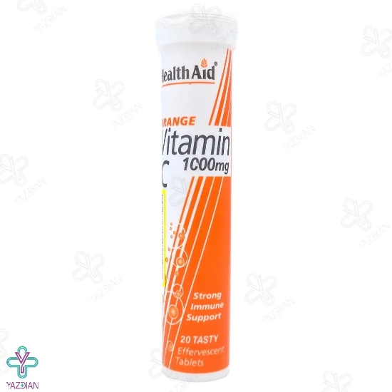 قرص جوشان ویتامین ث 1000 هلث اید - 20 عددی	