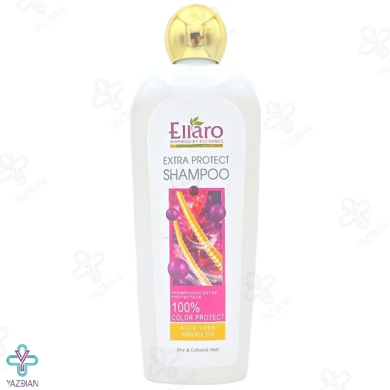 شامپو موهای خشک و رنگ شده الارو - 450 میلی لیتر	