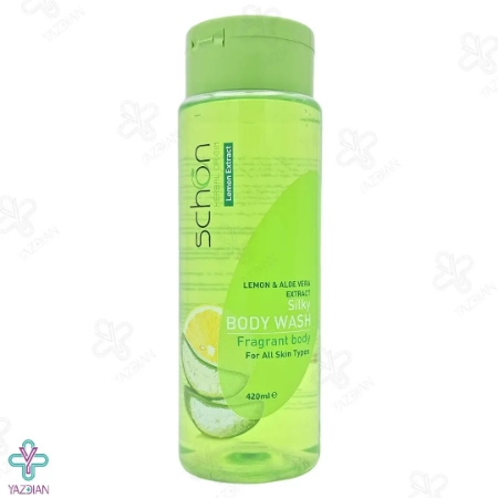 شامپو بدن آلوئه ورا و لیمو شون - 420 میلی لیتر	