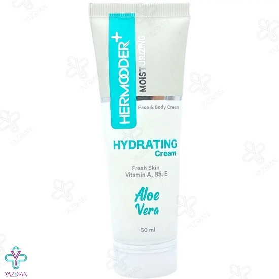 کرم آبرسان هرمودر آلوئه ورا تیوپی - 60 میلی لیتر	