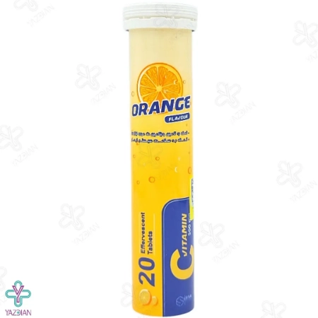 قرص جوشان ویتامین ث 500 سینا پیشگام دارو نوین - 20 عددی