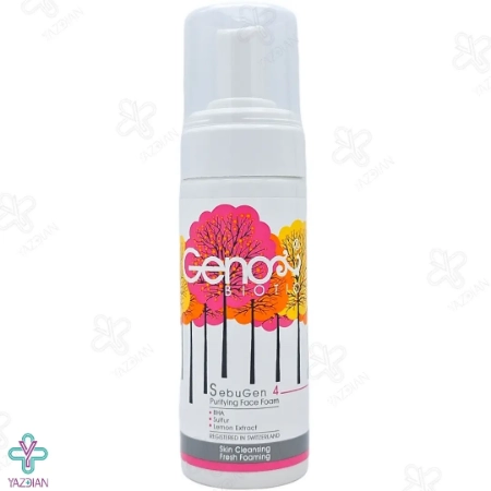 فوم شستشوی صورت ژنوبایوتیک پوست حساس و مستعد آکنه - 150 میلی لیتر	