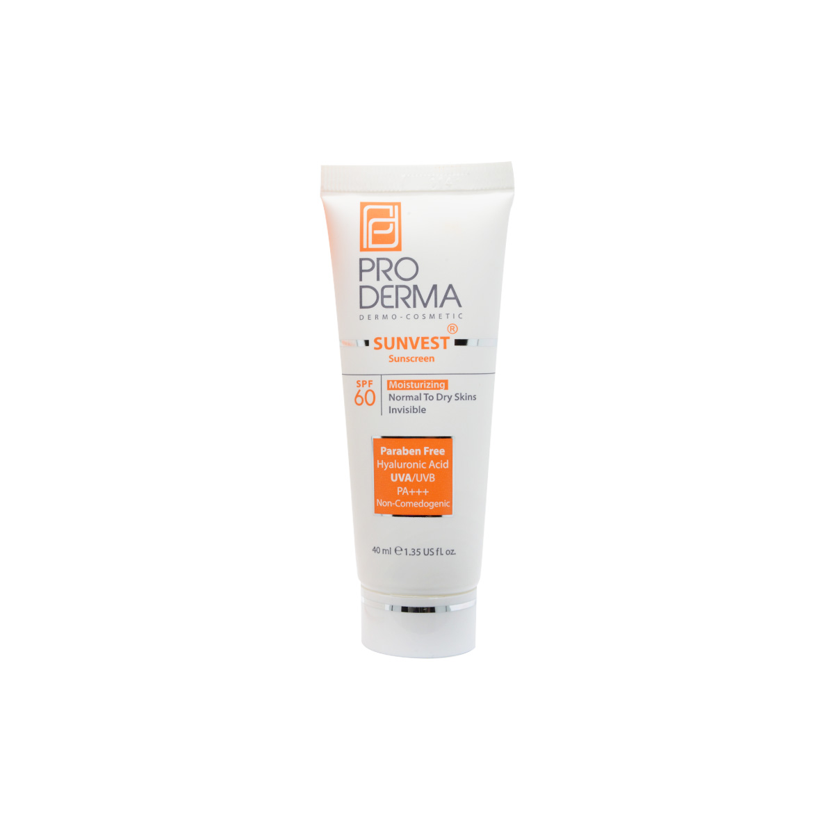 تصویر  کرم ضد آفتاب SPF60 پوست نرمال و خشک پرودرما – بژ طبیعی