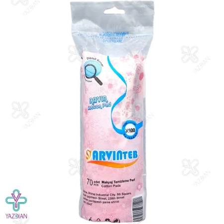 پد پاک کننده آرایش میکاپ رز - 92 عددی 