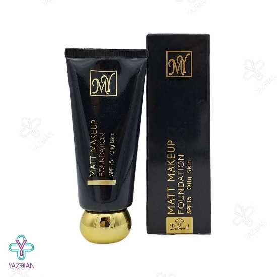 کرم پودر مات بلک دایموند مای مناسب پوست چرب شماره MF03	