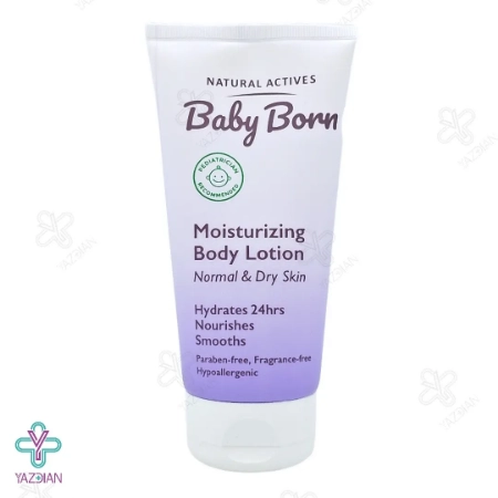 لوسیون مرطوب کننده بدن کودک بیبی برن - 150 میلی لیتر	
