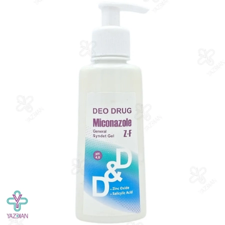 پن مایع شوینده صورت و بدن میکونازول دئودراگ - 150 میلی لیتر	