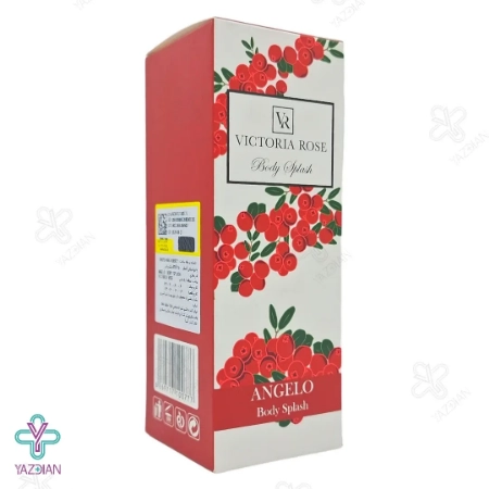 بادی اسپلش زنانه آنجلو ویکتوریا رز - 250 میلی لیتر	