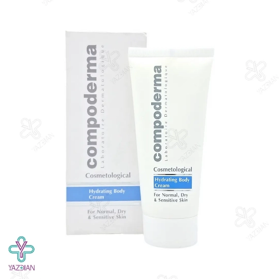 کرم مرطوب کننده بدن هیدرا بادی کامپودرما مناسب پوست خشک - 100 میلی لیتر	