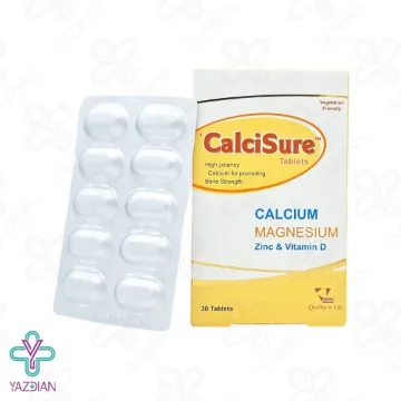 قرص کلسیم منیزیم زینک کلسی شور ویتان - 30 عددی	