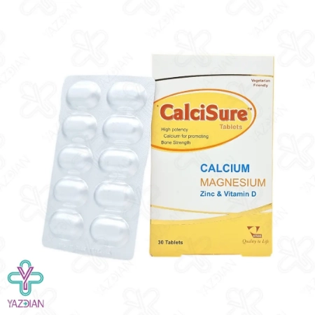 قرص کلسیم منیزیم زینک کلسی شور ویتان - 30 عددی	