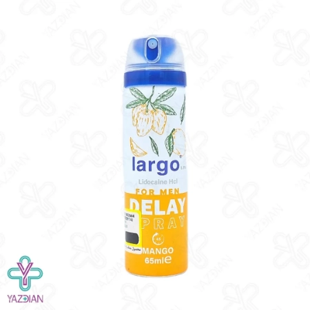 اسپری وقفه دهنده لارگو با اسانس انبه - 65 میلی لیتر	