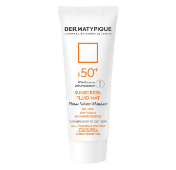 فلوئید ضد آفتاب SPF50 پوست چرب و حساس درماتیپیک – بی رنگ