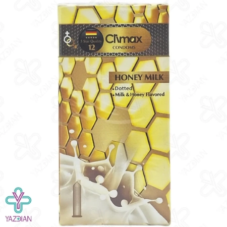 کاندوم تاخیری شیر و عسل کلایمکس - 12 عددی	