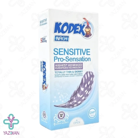 کاندوم حساس و نازک کدکس - 12 عددی	