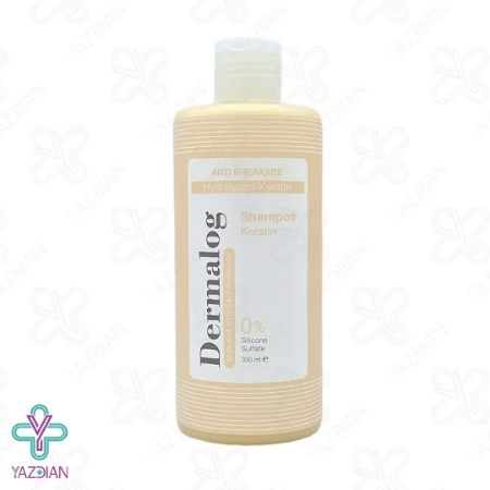 شامپو بدون سولفات کراتین درمالوگ - 350 میلی لیتر	
