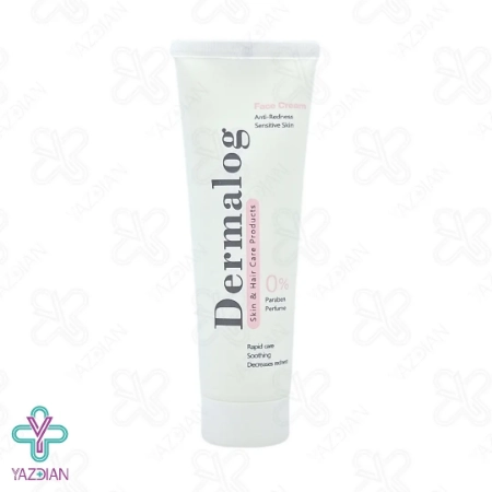 کرم ضد قرمزی پوست حساس درمالوگ - 50 میلی لیتر	
