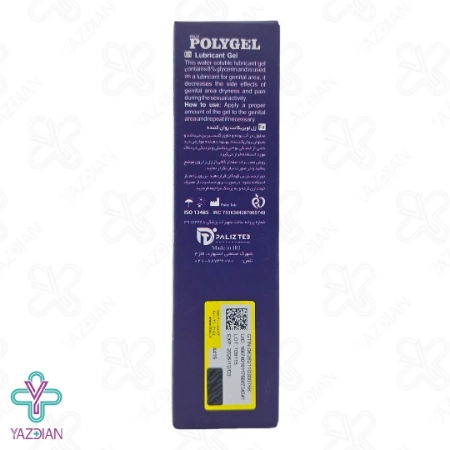 ژل لوبریکانت روان کننده و خوشبو کننده هلو پلی ژل - 85 میلی لیتر	