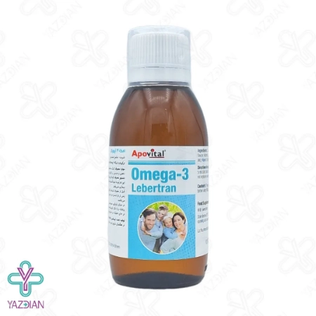 شربت امگا3 آپوویتال - 150 میلی لیتر	