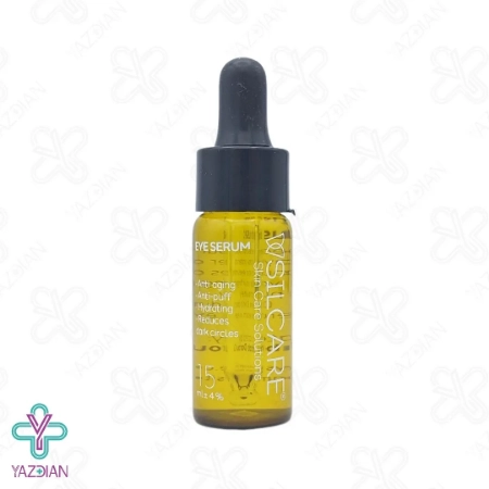 سرم دور چشم ضد پف و چروک سیلکر - 15 میلی لیتر	