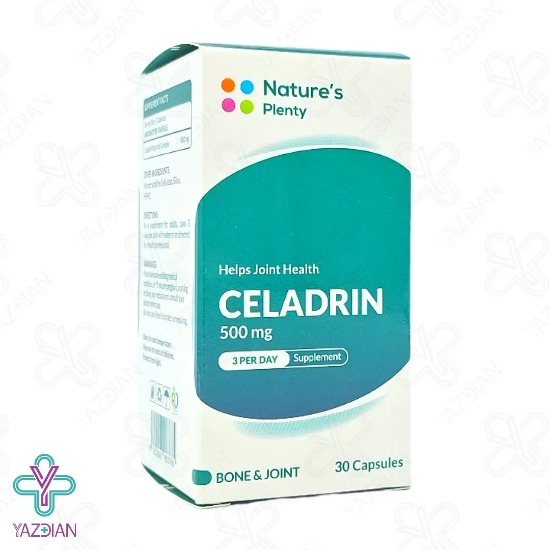 کپسول مفاصل سلادرین 500 میلی گرم نیچرز پلنتی - 30 عددی	