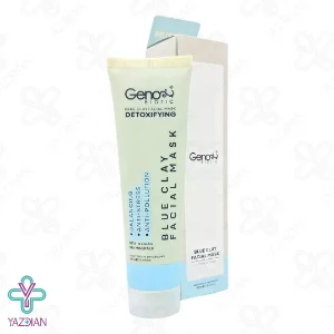 ماسک صورت و گردن خاک رس آبی ژنوبایوتیک - 100 میلی لیتر	
