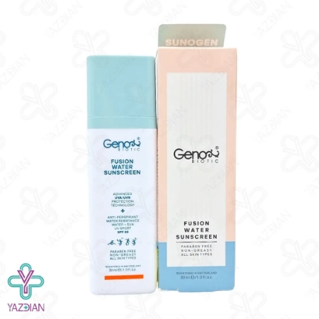 کرم ضد آفتاب فیوژن واتر پوست چرب ژنوبایوتیک - 30 میلی لیتر	