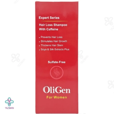 شامپو بدون سولفات تقویت کننده کافئین بانوان الی ژن - 250 میلی لیتر 