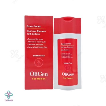شامپو بدون سولفات تقویت کننده کافئین بانوان الی ژن - 250 میلی لیتر 