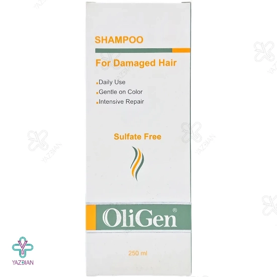 شامپو بدون سولفات موهای آسیب دیده الی ژن - 250 میلی لیتر 