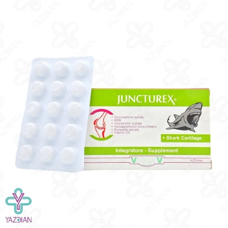 قرص تقویت مفاصل شارک کارتیلاژ 750 میلی گرم جانکتورکس ویتالیو - 30 عددی	