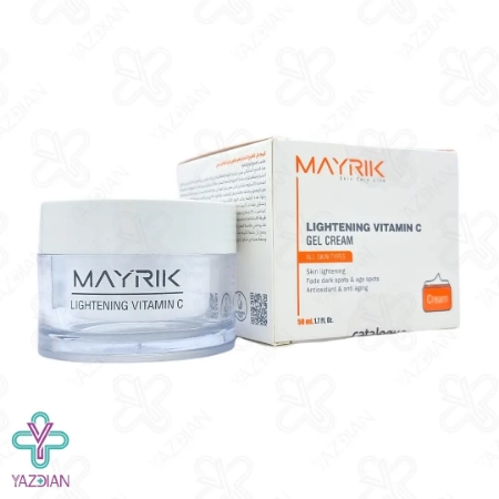 ژل کرم روشن کننده انواع پوست میریک - 50 میلی لیتر	