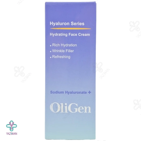 کرم آبرسان صورت هیالورون الی ژن - 50 میلی لیتر 