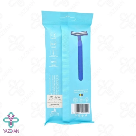 خودتراش 2 لبه پروت افکس - 4 عددی	