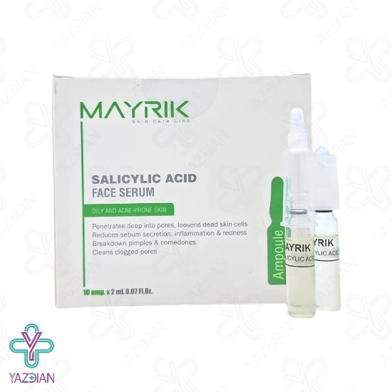 ویال سرم سالیسیلیک اسید پوست چرب و جوش دار میریک - 10 عددی	
