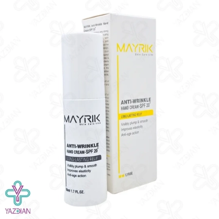 کرم ضد چروک دست SPF20 میریک - 50 میلی لیتر	