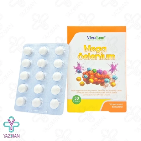 قرص مگا سلنیوم ویواتیون - 30 عددی	